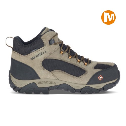 Botas de Seguridad Merrell Moab Onset Mid Waterproof Comp Toe Hombre MX.M.OQT